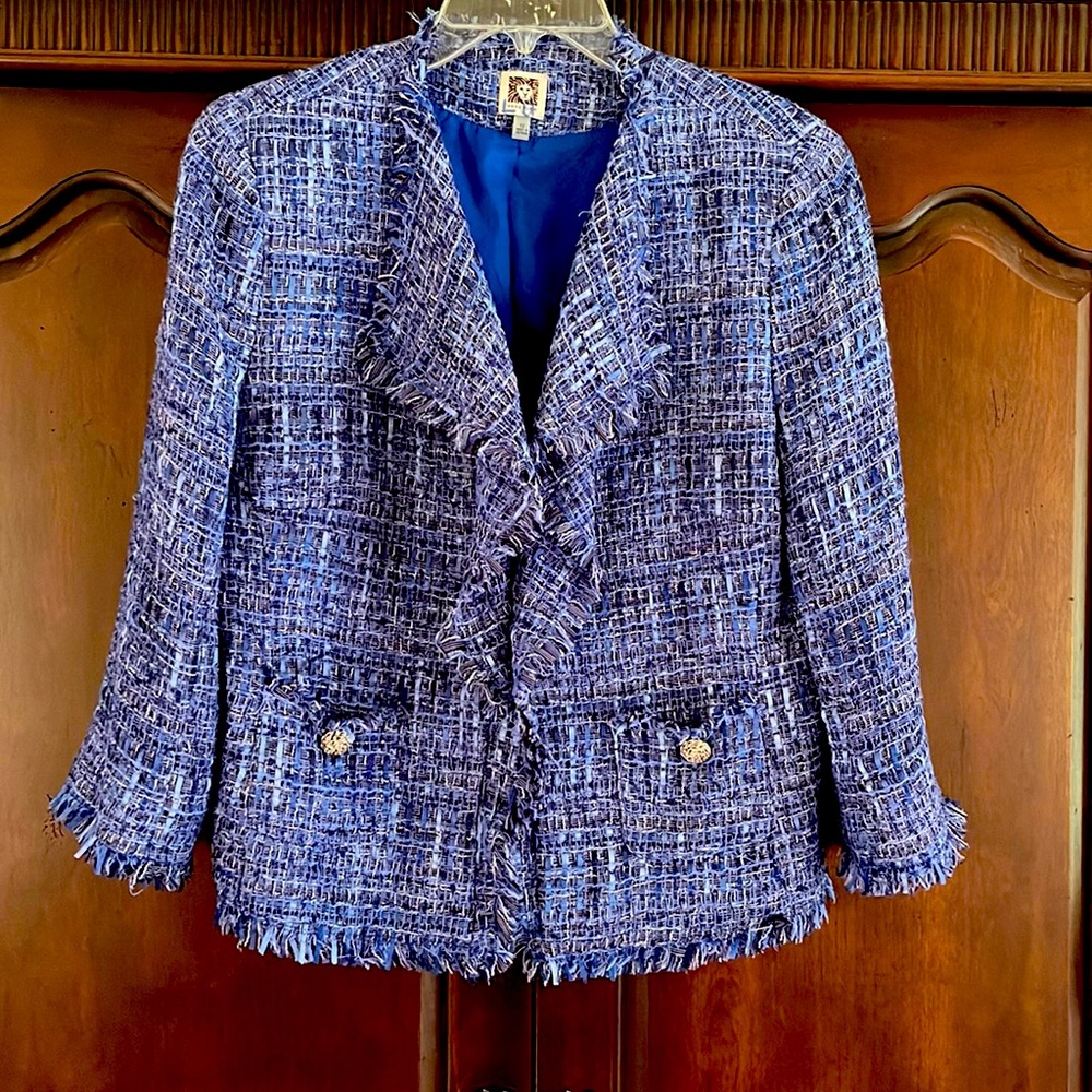 Anne Klein Tweed Jacket